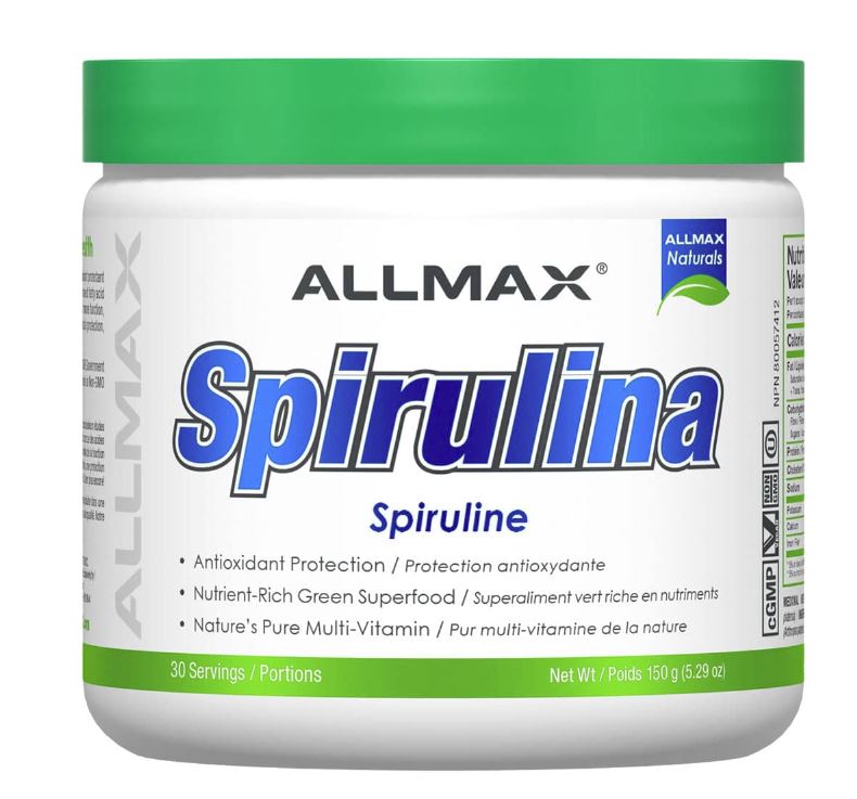 Allmax Nutrition Organic Spirulina Powder (30 servings)