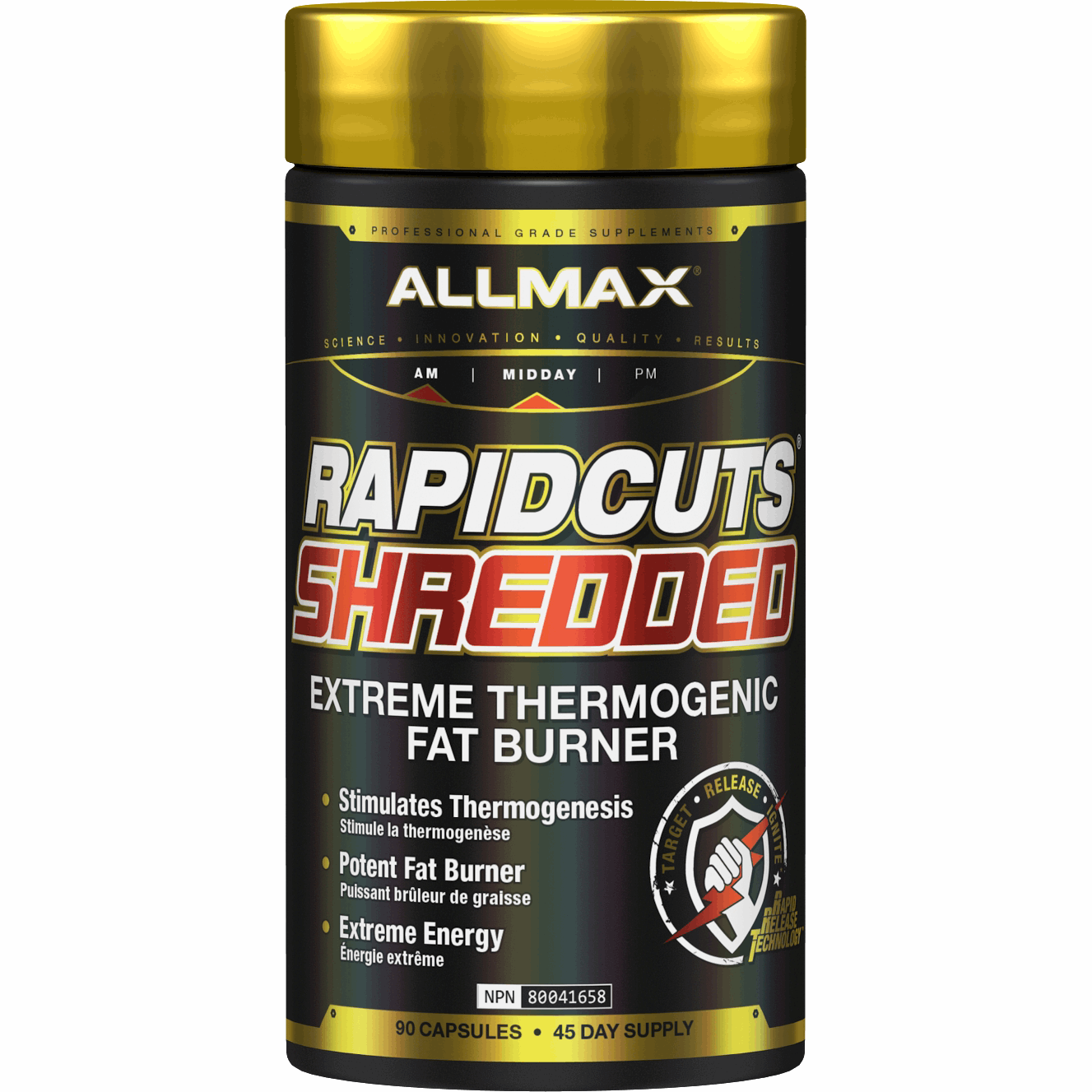 ALLMAX Rapidcuts Shredded (90 capsules) 