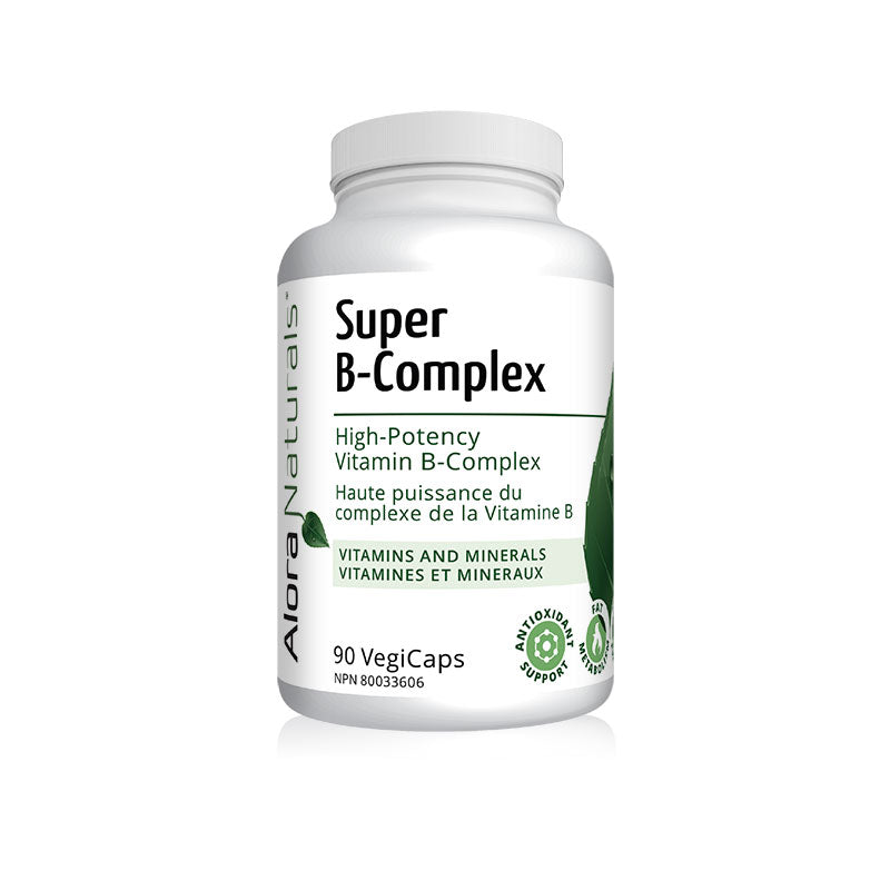 Alora Naturals Super B-Complex (90 Vegicaps) vitamins Alora Naturals