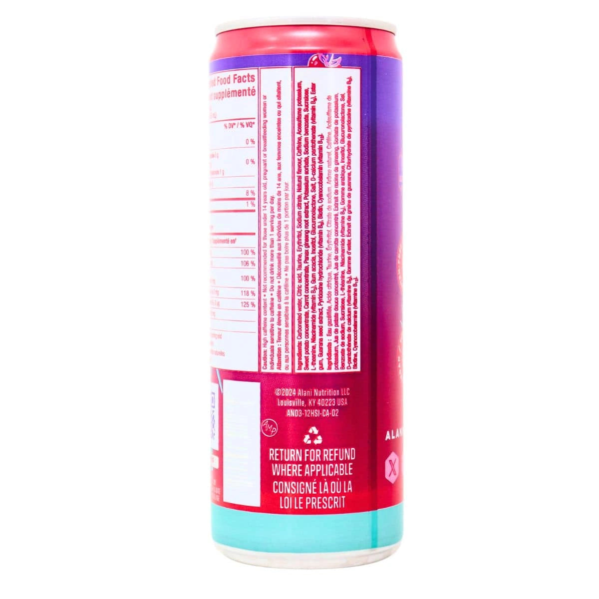 Alani Nu Energy Drink (1 can) - Top Nutrition and Fitness 