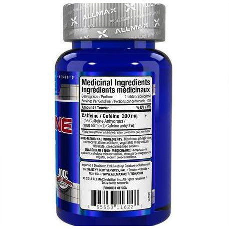 Allmax Caffeine Pills (100 tablets) 