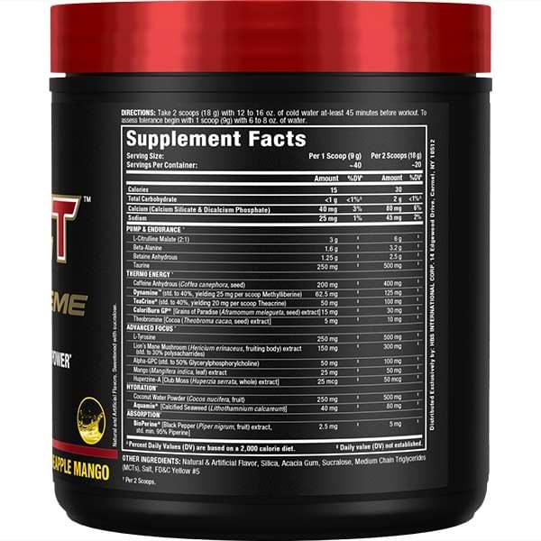 Allmax Impact Igniter Xtreme Pre Workout (360g) BEST BY SEPT 2024 