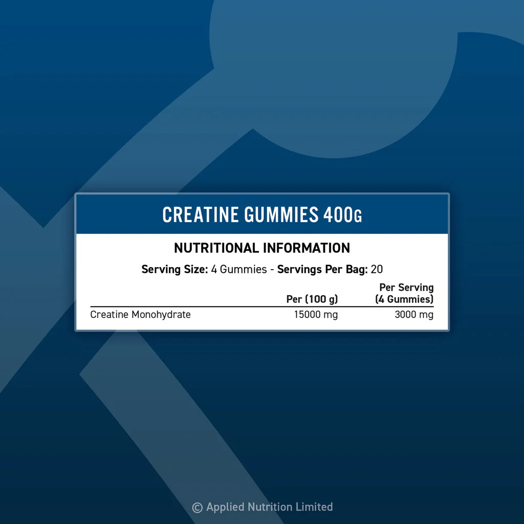 Applied Nutrition Creatine Gummies (80 gummies) - Top Nutrition and Fitness 