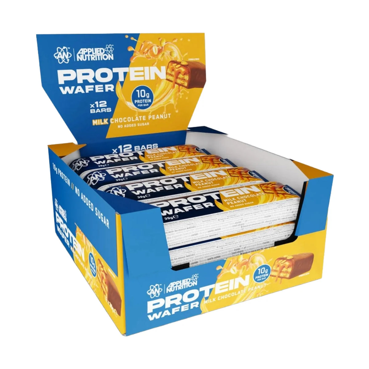 Applied Nutrition Protein Wafer (Box of 12) — back of package