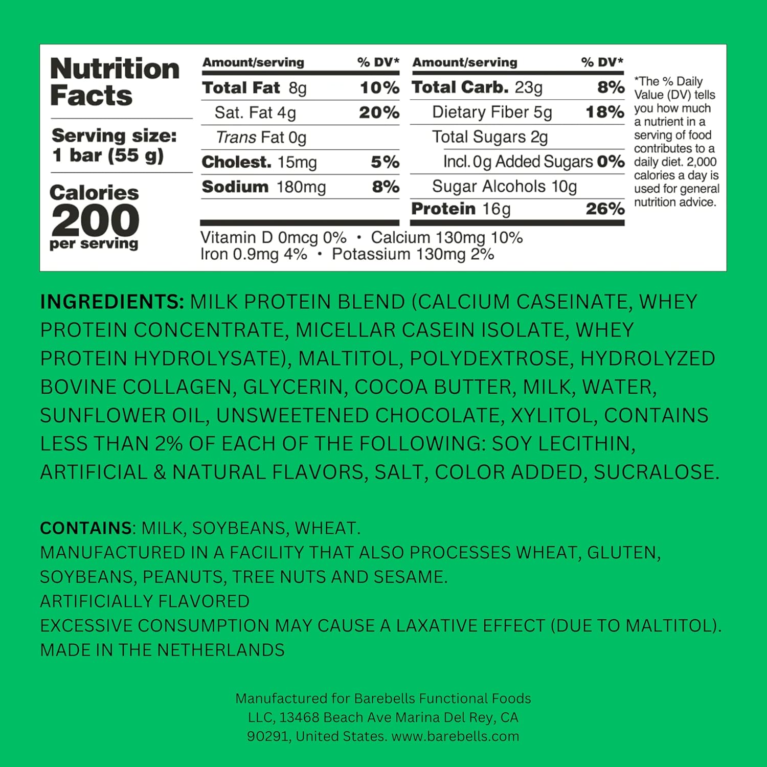 Barebells Protein Bar (Box of 12)