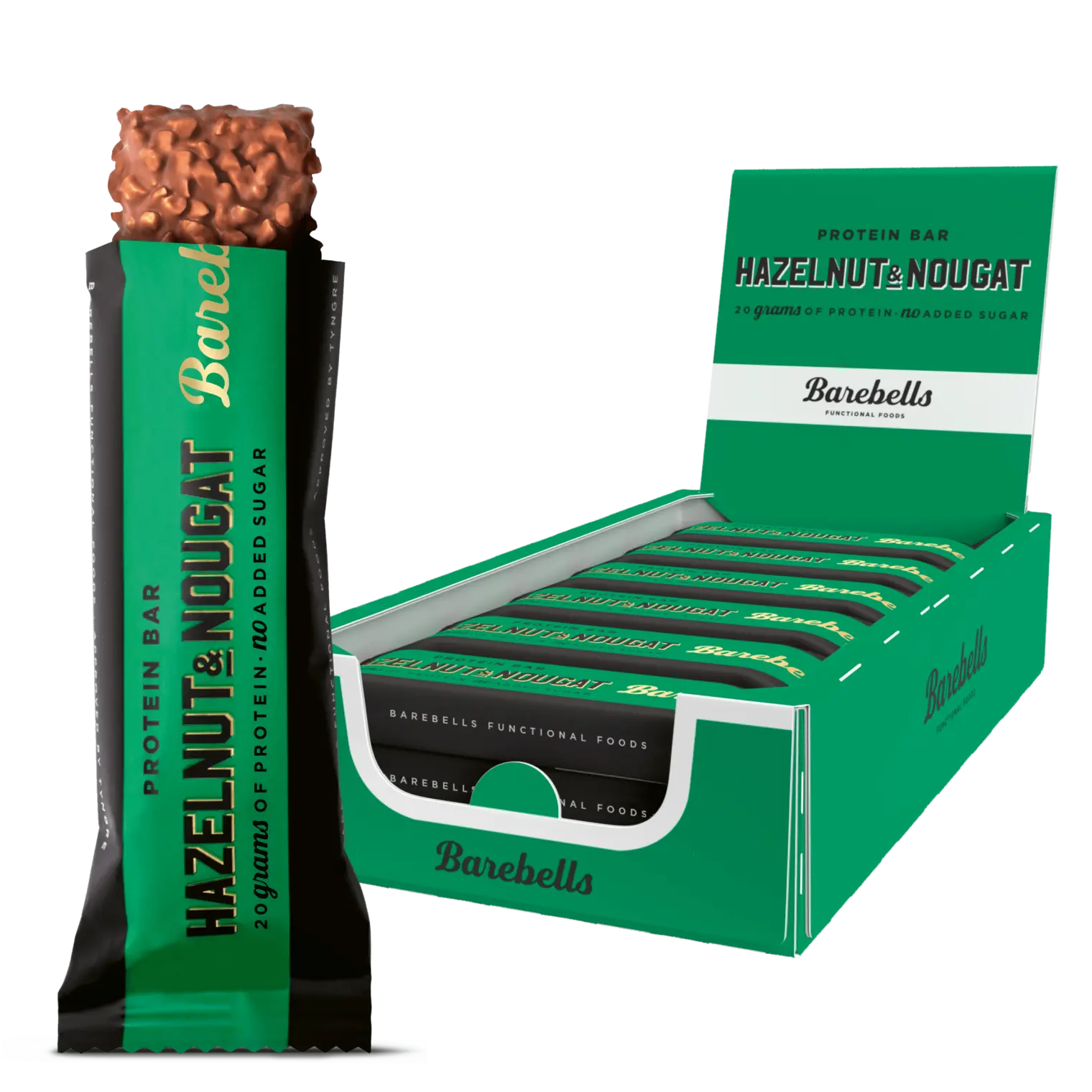 Barebells Protein Bar (Box of 12) Barebells Hazelnut Nougat