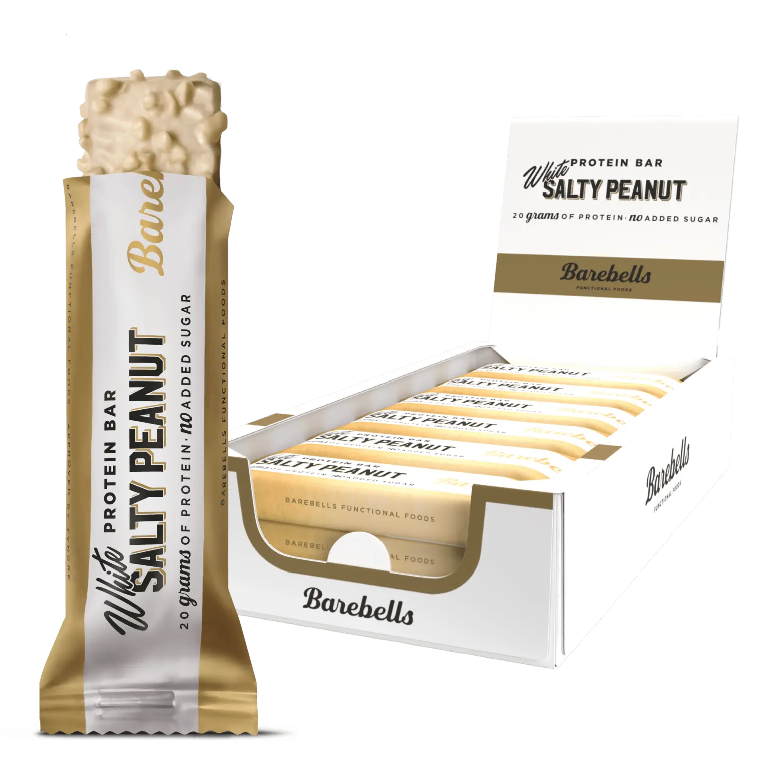 Barebells Protein Bar (Box of 12) Barebells White Salty