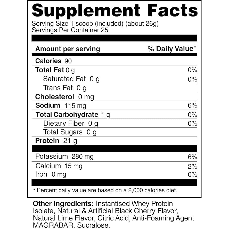 Believe Supplements Protein Refresher (Clear Juice Whey Protein Isolate) - Top Nutrition and Fitness 