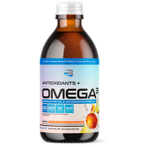 Believe Supplements OMEGA 3 + D3 & E 500 ml Believe Supplements Top Nutrition Canada