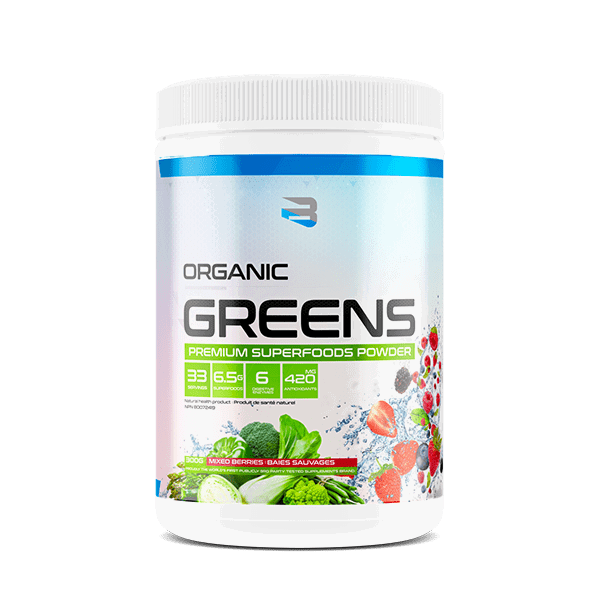 Believe Supplements Organic Greens (33 servings) 