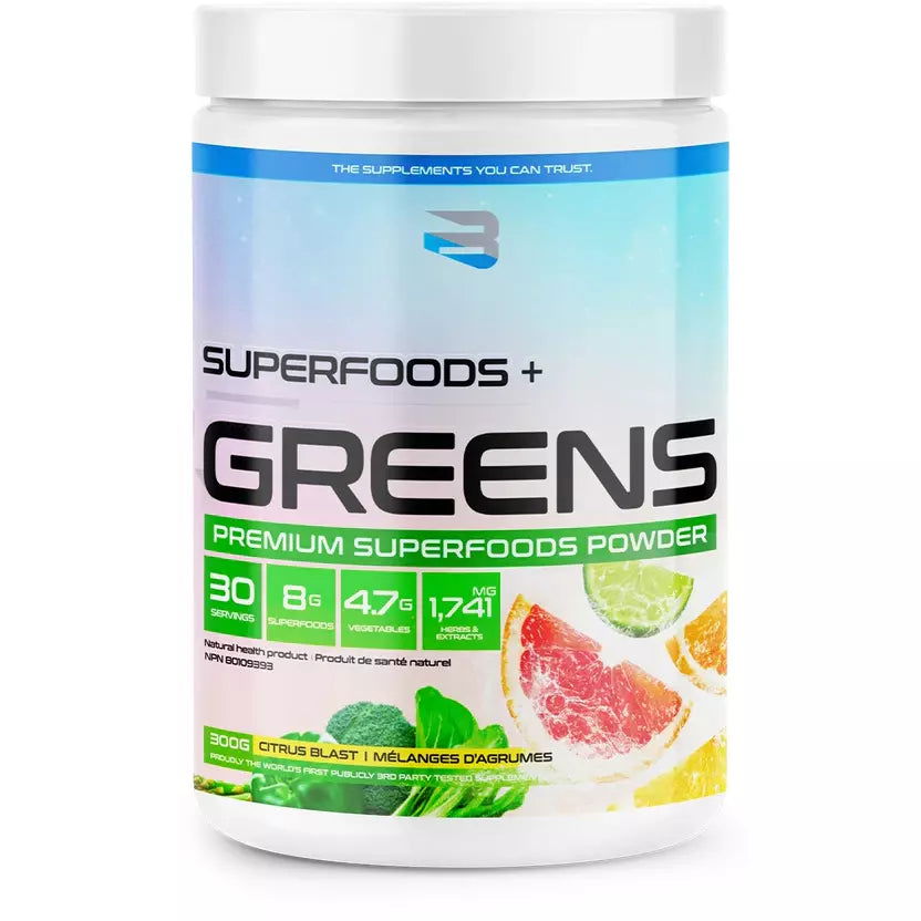 Believe Supplements Organic Greens (33 servings) 