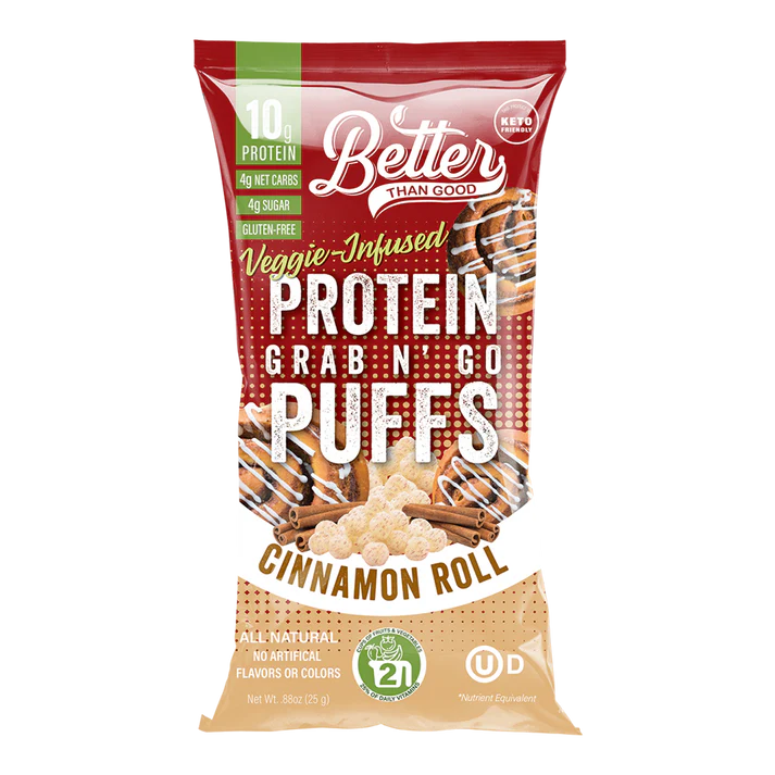 Better Than Good Keto Puffs (1 bag) - Top Nutrition and Fitness 