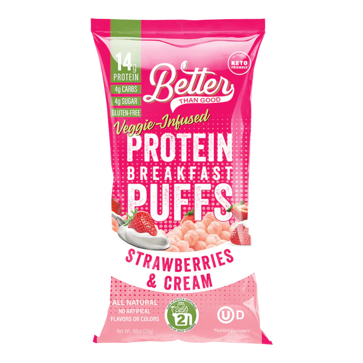 Better Than Good Keto Puffs (1 bag) - Top Nutrition and Fitness 