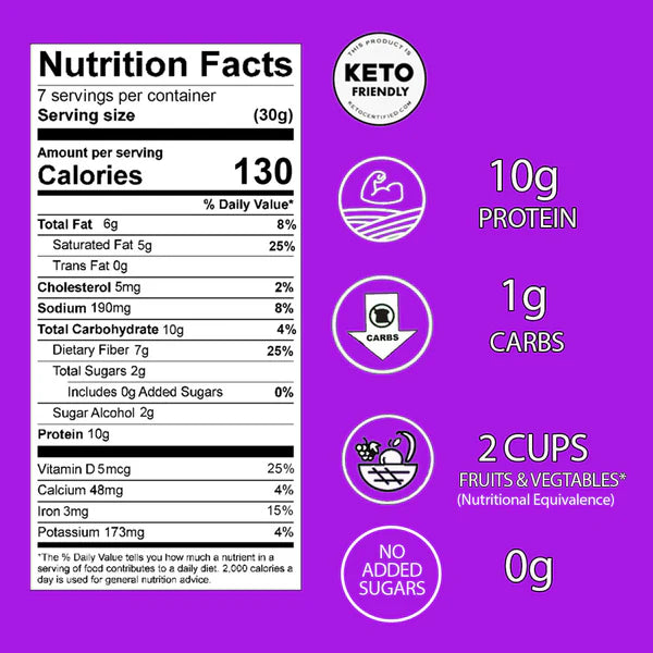 Better Than Good Keto Puffs (1 bag) - Top Nutrition and Fitness 
