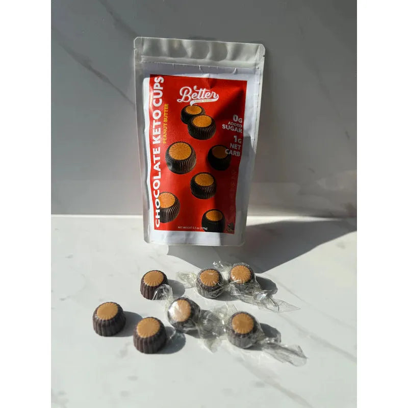 Better Than Good Peanut Butter Cups (16 servings) - Top Nutrition and Fitness 