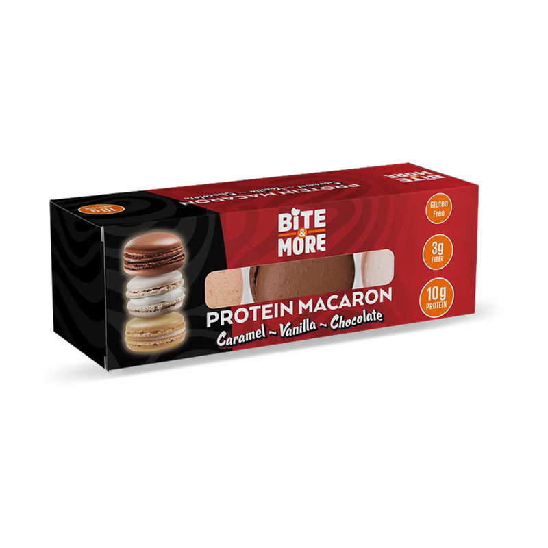 Bite and More Protein Macarons (Variety 3-Pack)