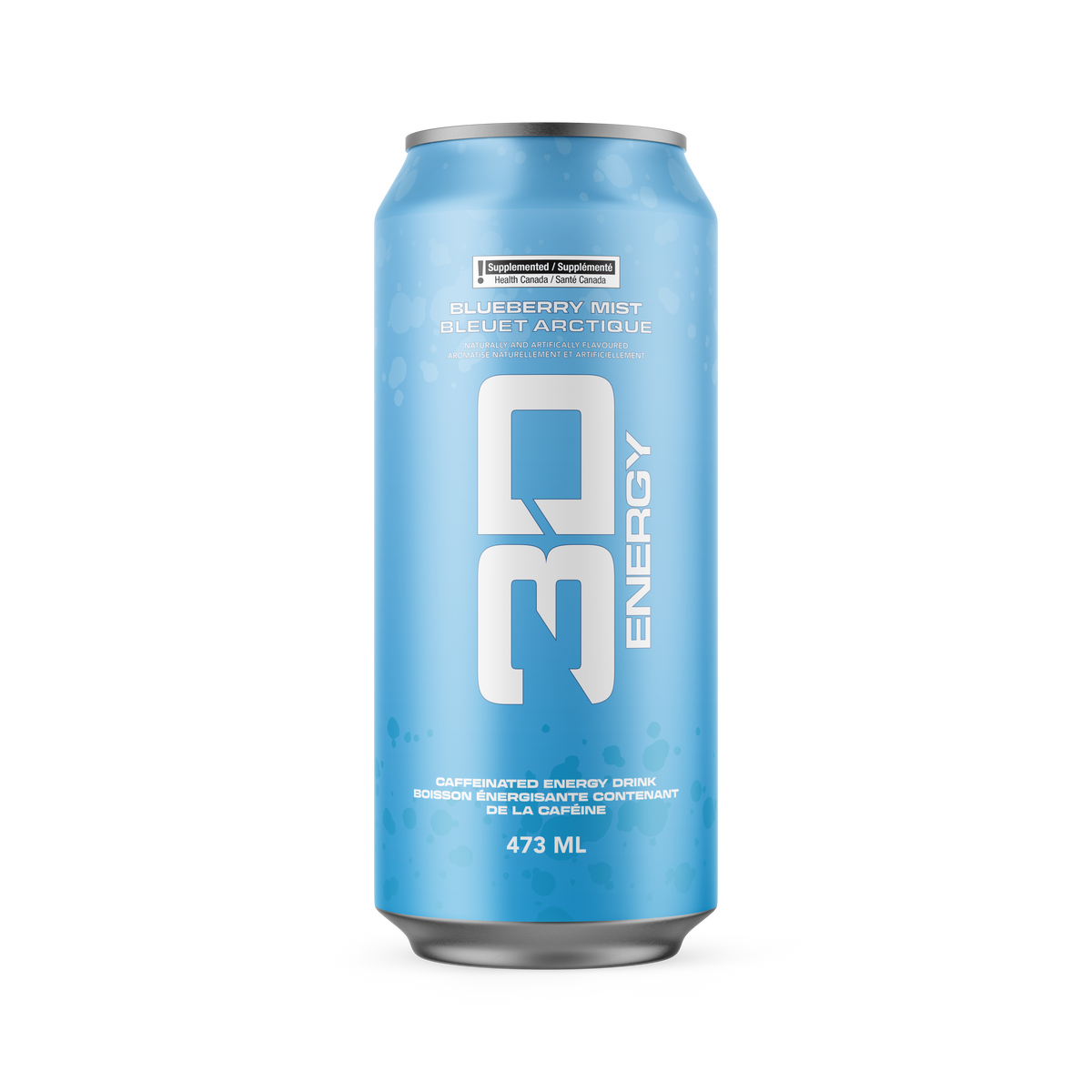 3D Energy Drink can, lightly carbonated zero-sugar energy drink with just 15 calories per 473 ml can