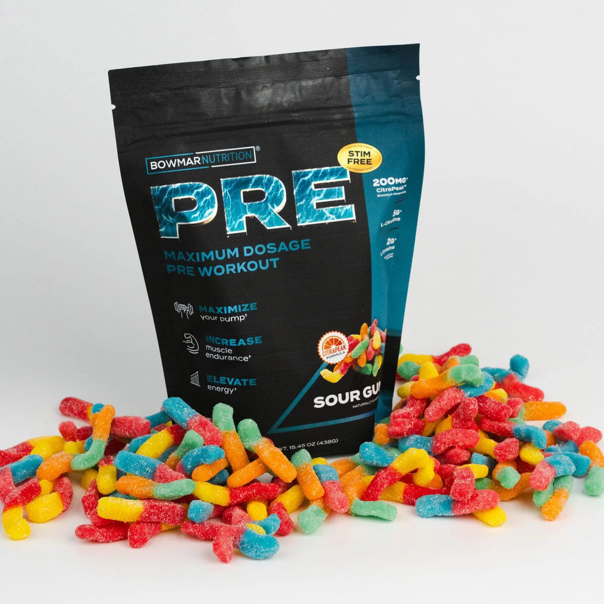 Bowmar Nutrition PRE WORKOUT (40 servings) - Top Nutrition and Fitness 