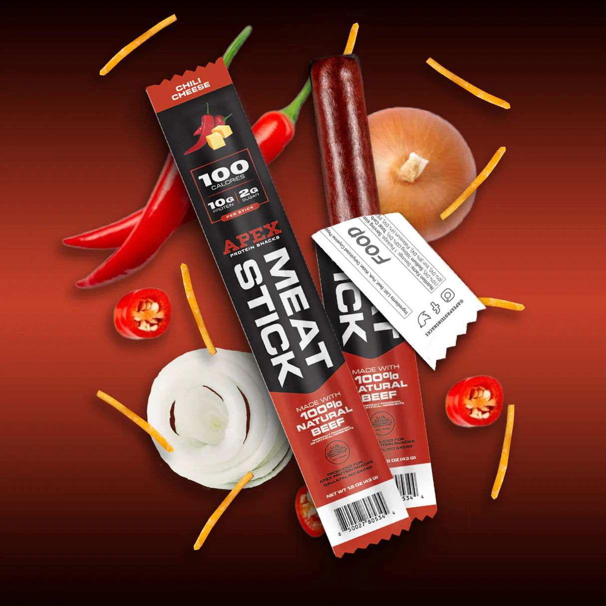 Bowmar Apex Protein Meat Sticks (1 stick) 