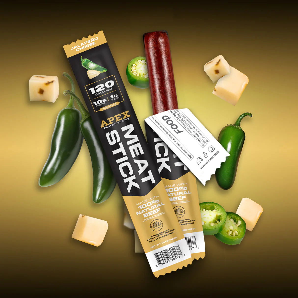 Bowmar Apex Protein Meat Sticks (1 stick) 