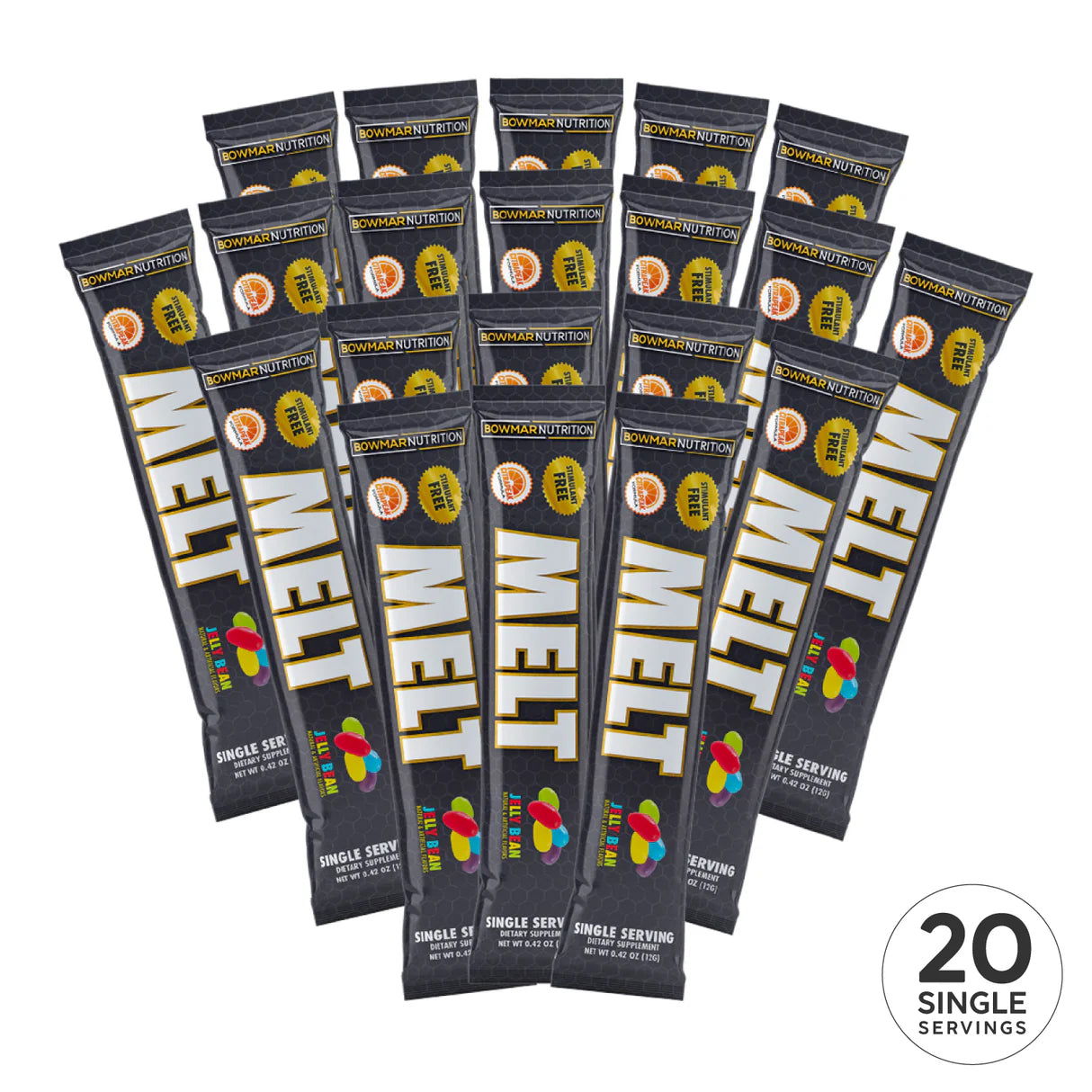 Bowmar Nutrition MELT Powder Fat Burner (20 servings) 