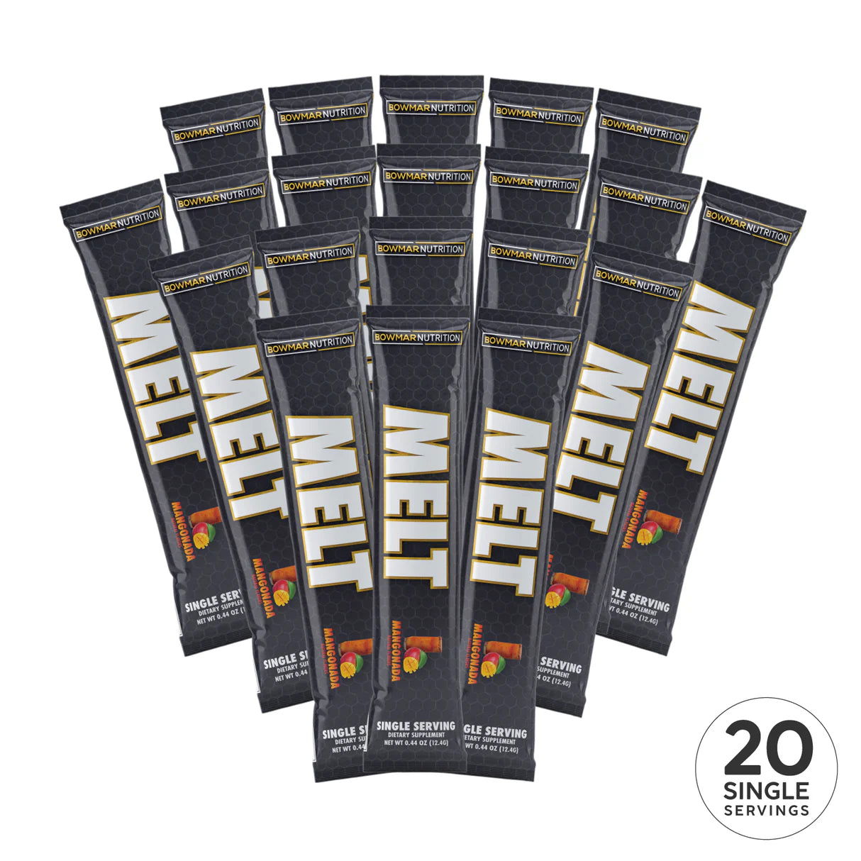 Bowmar Nutrition MELT Powder Fat Burner (20 servings) 