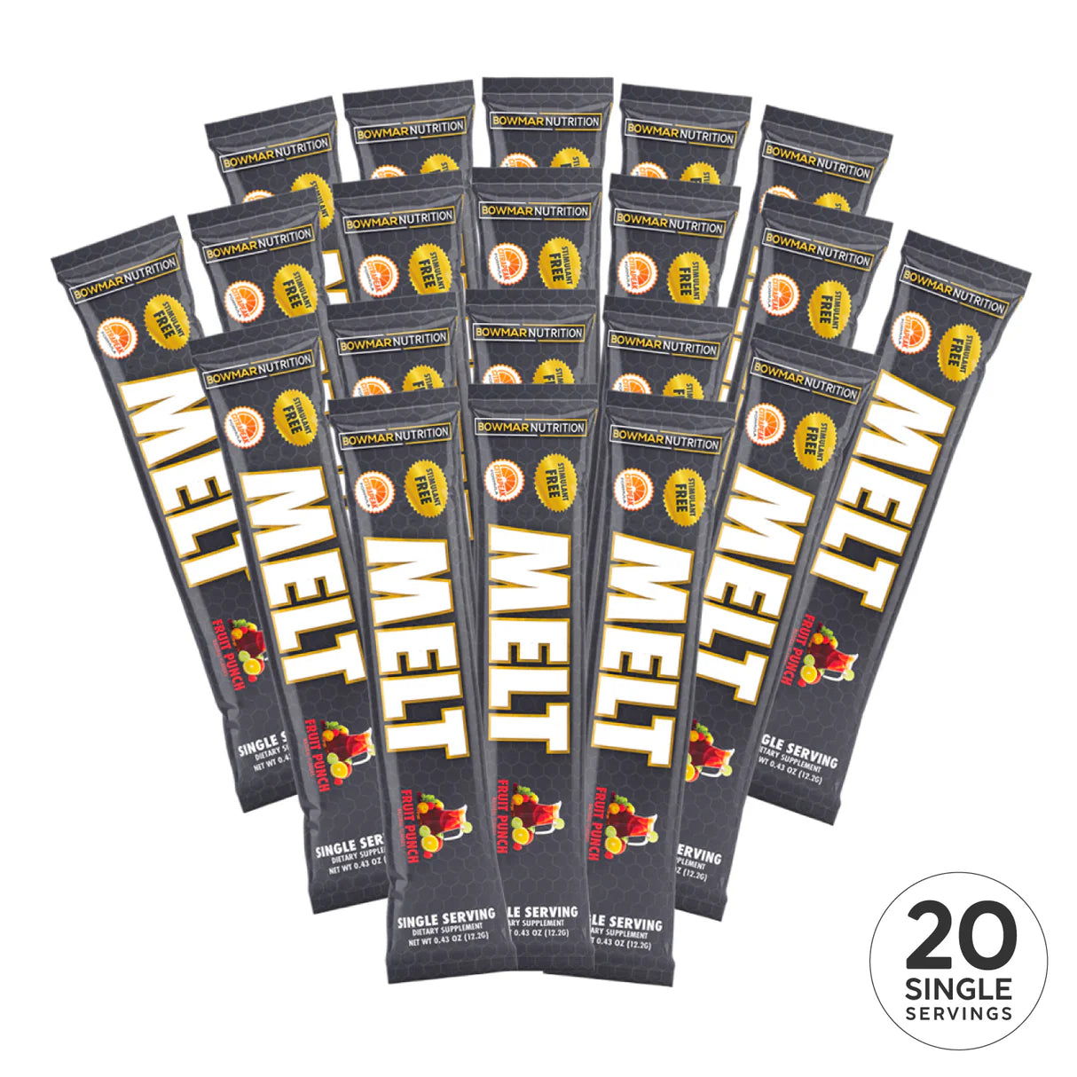Bowmar Nutrition MELT Powder Fat Burner (20 servings) 