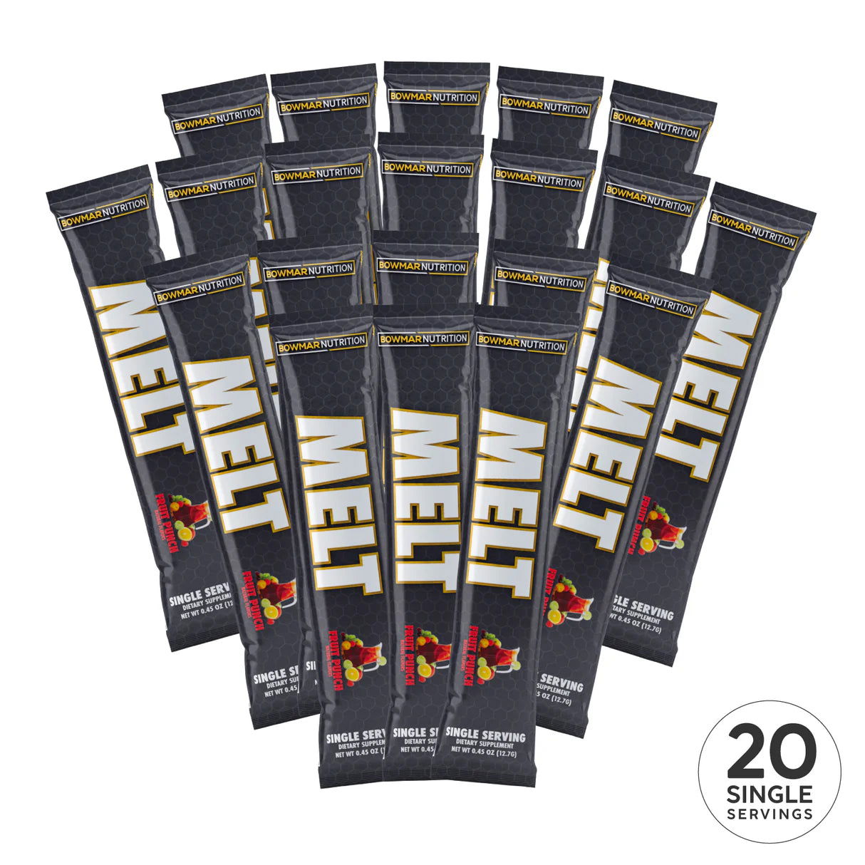 Bowmar Nutrition MELT Powder Fat Burner (20 servings) 
