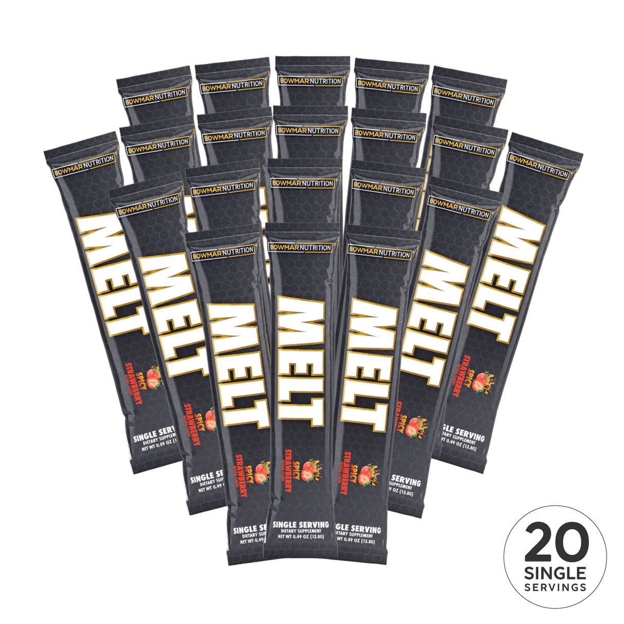 Bowmar Nutrition MELT Powder Fat Burner (20 servings) 