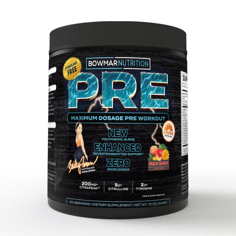 Bowmar Nutrition PRE WORKOUT 
