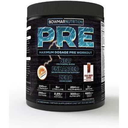 Bowmar Nutrition PRE WORKOUT 
