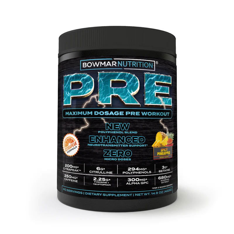 Bowmar Nutrition PRE WORKOUT 