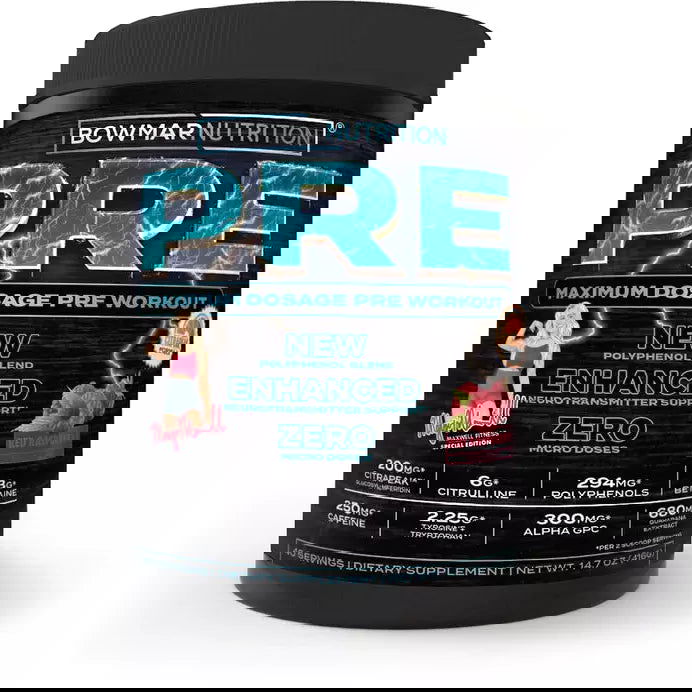 Bowmar Nutrition PRE WORKOUT 