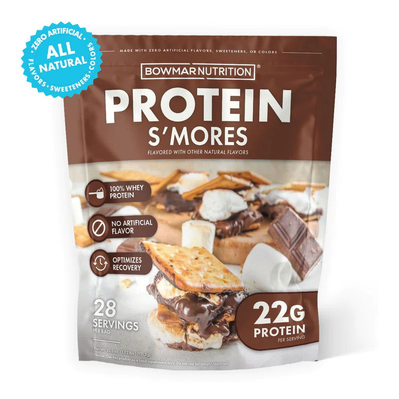 Bowmar Nutrition Whey Protein Powder (2 lbs) 