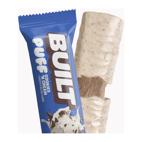 Built Protein Bar PUFFS (1 bar) - Top Nutrition and Fitness 
