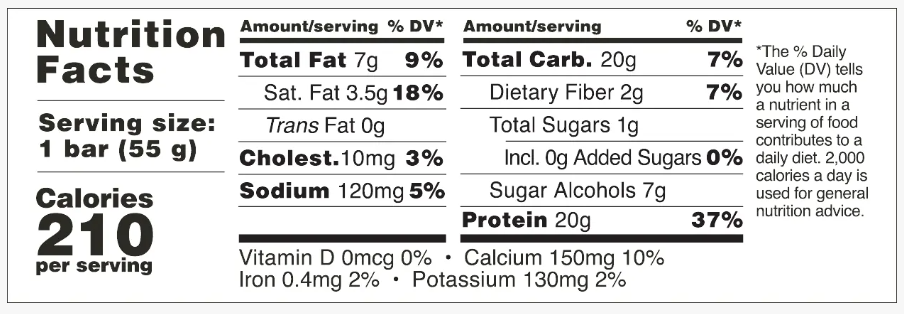 Barebells Protein Bar (1 bar)