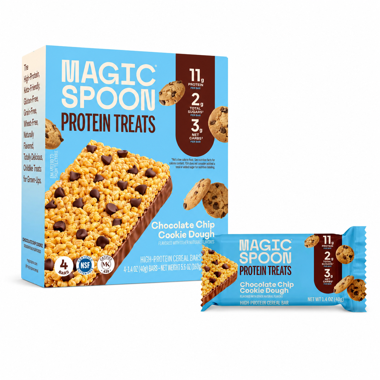 Magic Spoon Treats GF Keto Protein Bar (1 SINGLE BAR)