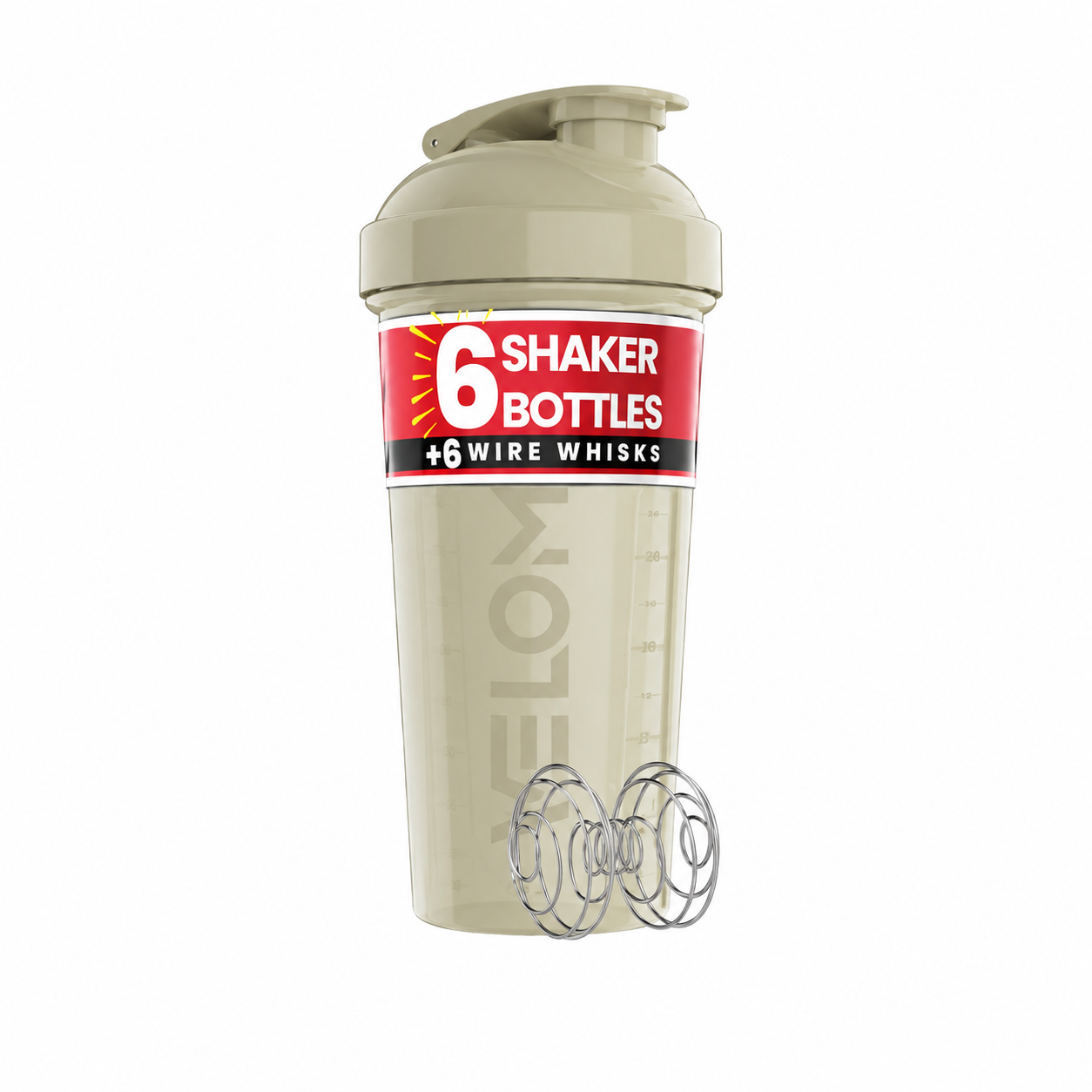 Velomix Shaker Bottle with Ball (1 bottle-28 oz)