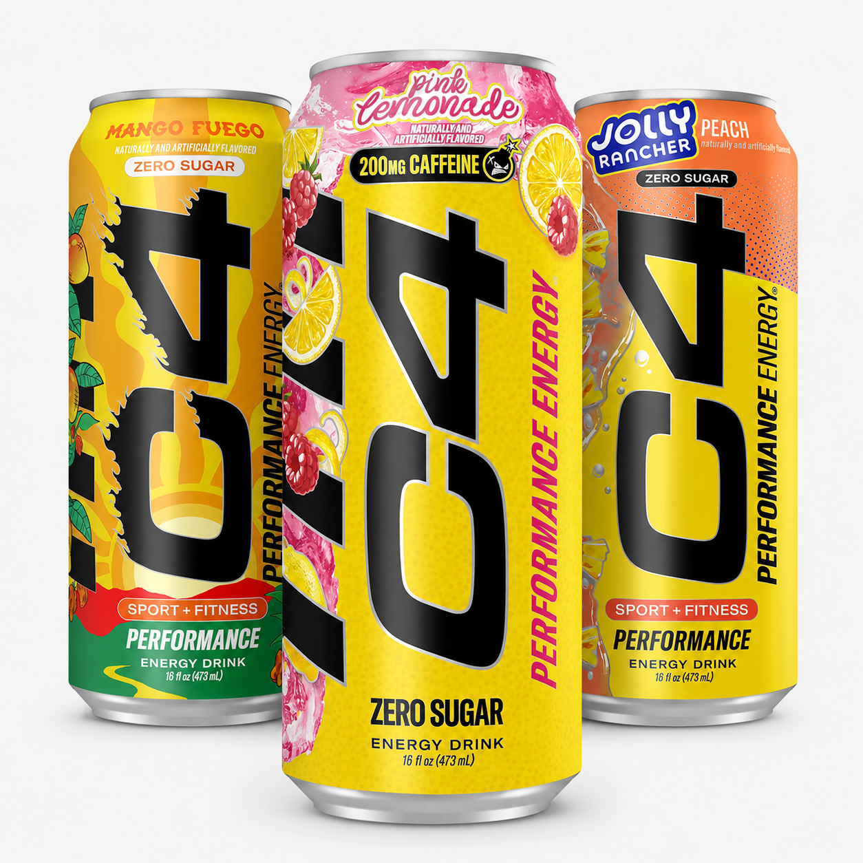 C4 Original Energy Drink Can | Carbonated Pre-Workout Drink Canada & USA Versions (1 can) — front of can — in Canada