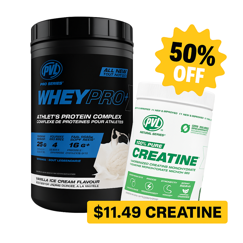 PVL Whey PRO + Creatine 50% OFF BUNDLE
