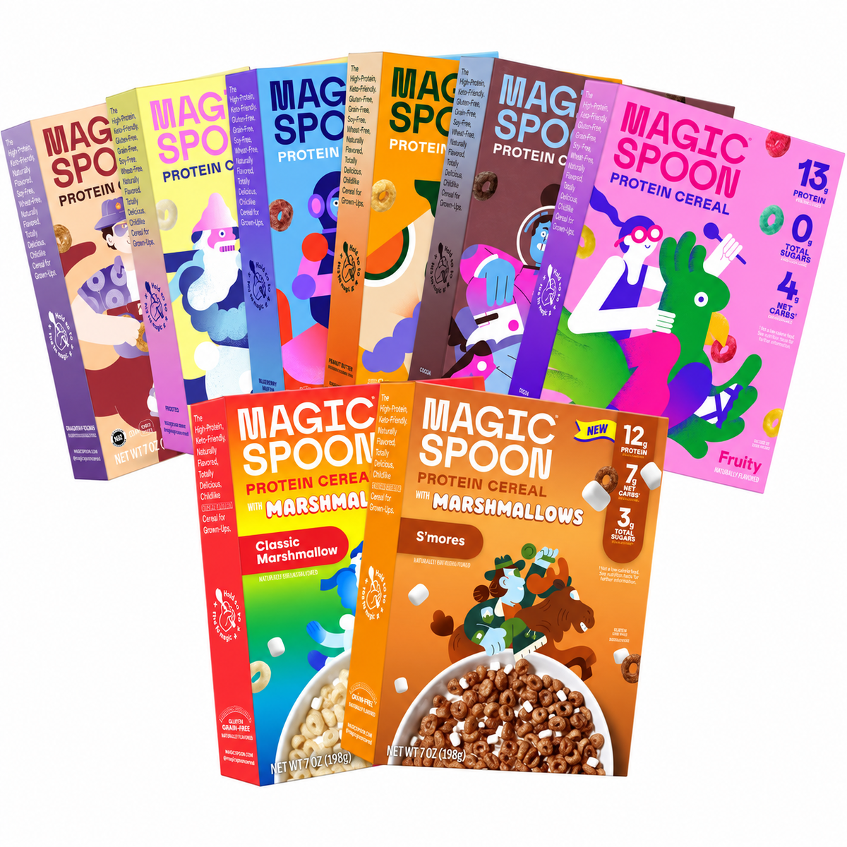 Magic Spoon Keto Protein Cereal (1 box)