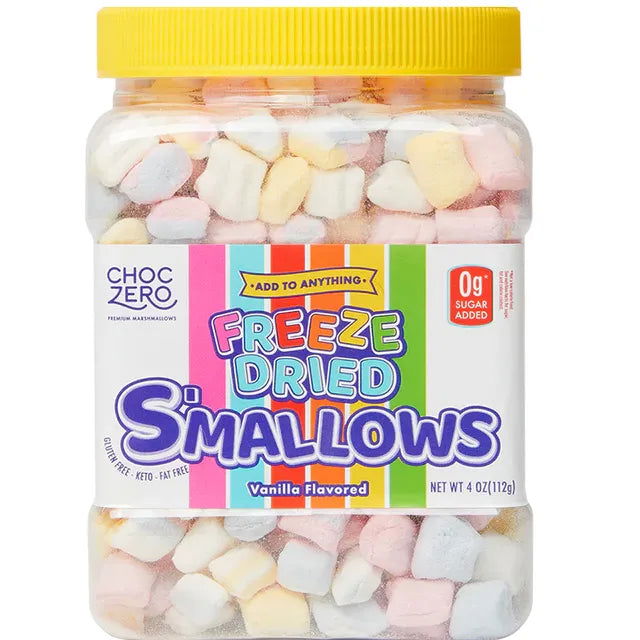 ChocZero Freeze Dried Mini Keto Marshmallows (112g) - Top Nutrition and Fitness 