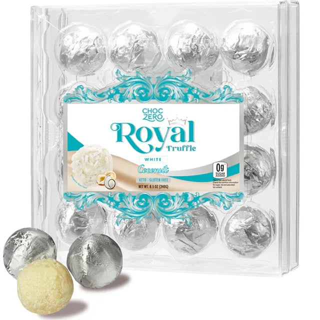 ChocZero Keto Truffles (16 truffles) - Top Nutrition and Fitness 