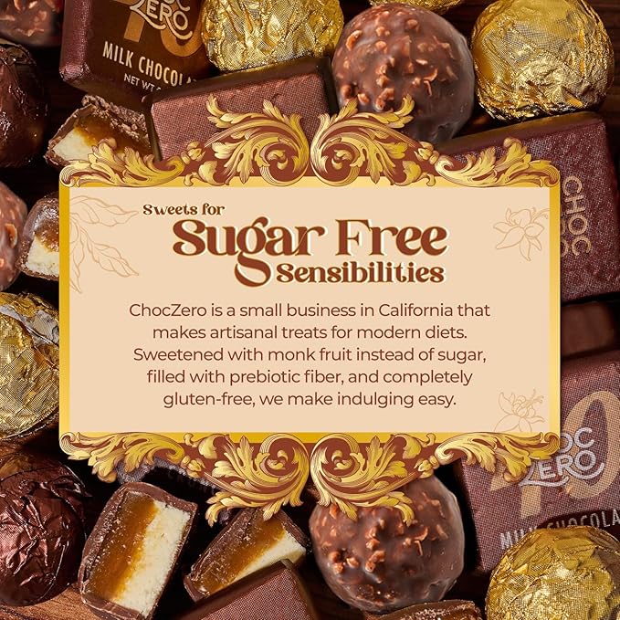 ChocZero Keto Truffles (16 truffles) - Top Nutrition and Fitness 
