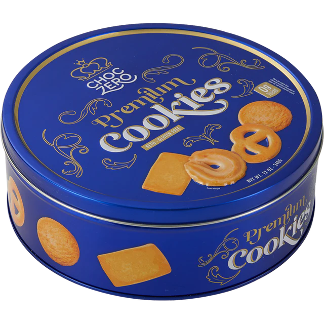 ChocZero Keto Danish Butter Cookies (Box of 48) 