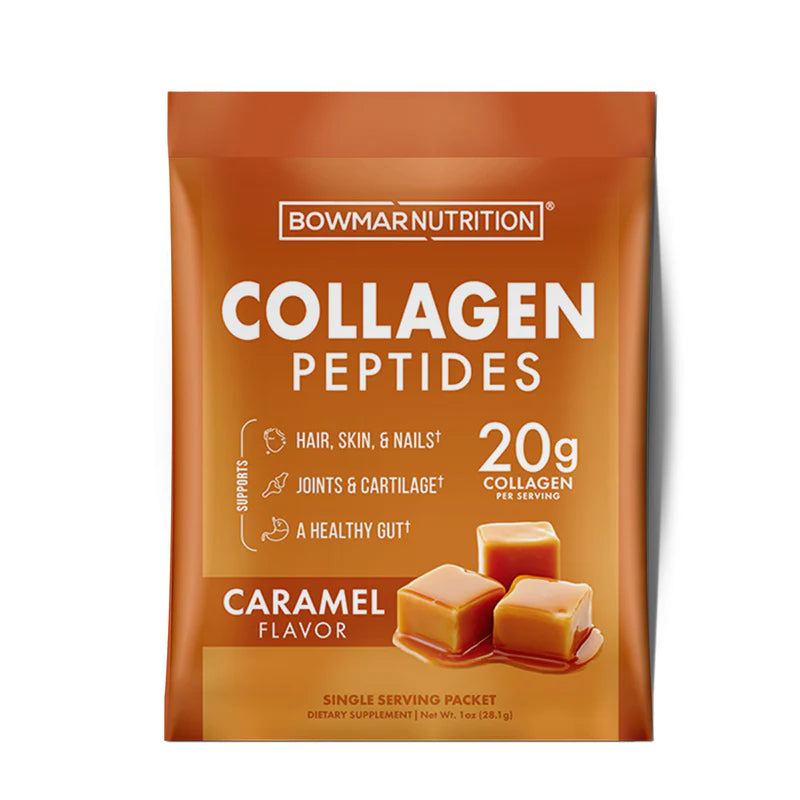 Bowmar Nutrition Collagen Peptides (Single Serving) collagen Caramel bowmar bowmar-nutrition-collagen-peptides-single-serving