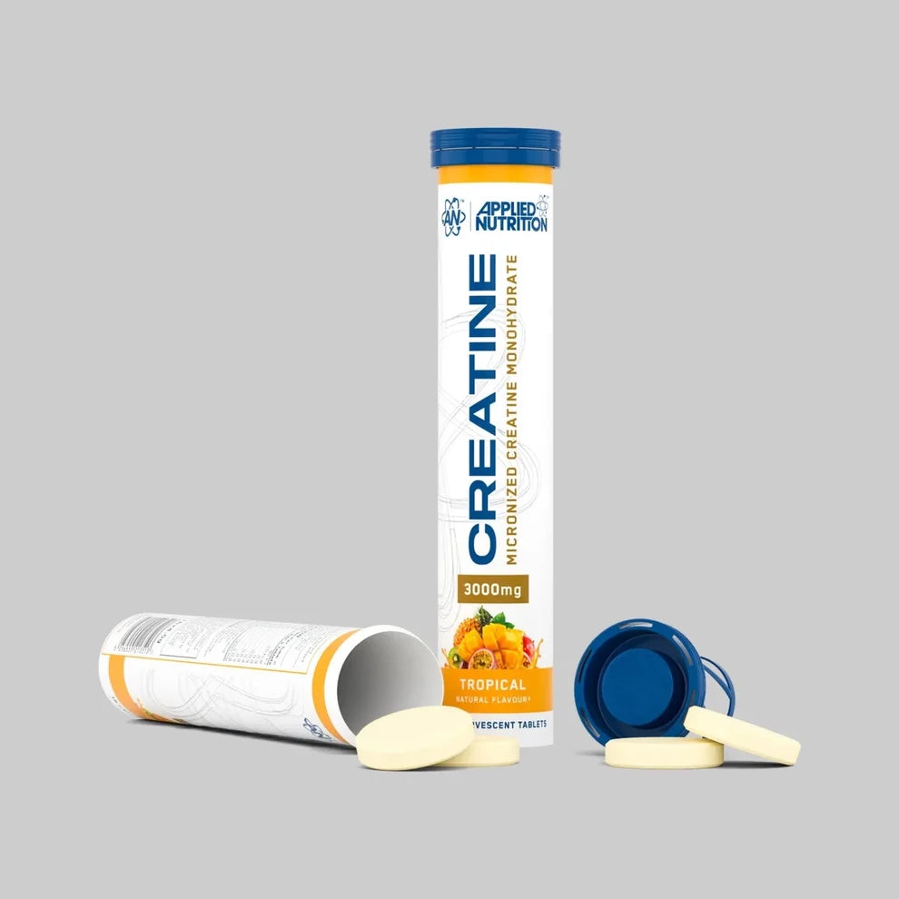 Applied Nutrition Creatine Effervescent Tablets — back of package