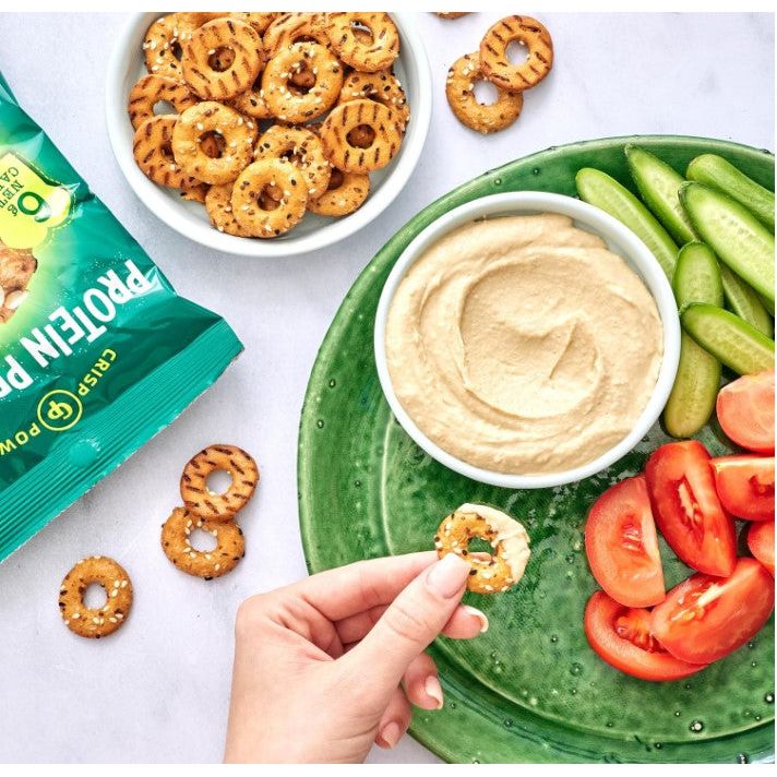 Crisp Power High Protein Keto Vegan Pretzels(1 bag) - Top Nutrition and Fitness 