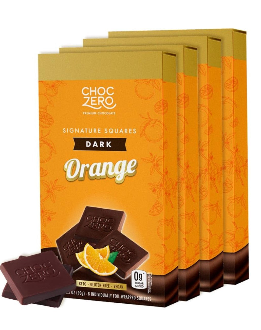 ChocZero Sugar Free Keto Bark (1 bar of 8 pieces)