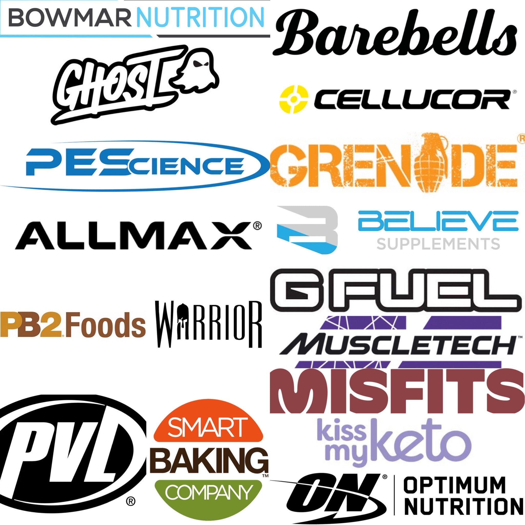 Top Nutrition and Fitness Brands